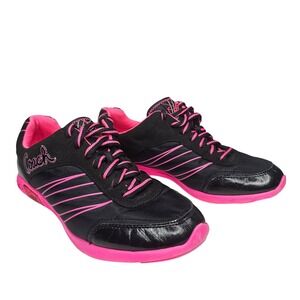Coach Women Size 8 Black/Pink Sneakers Athletic Low Top Shoes Sporty Luxury